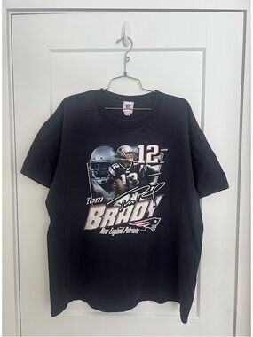 Vintage Tom Brady Patriots Signature Tee